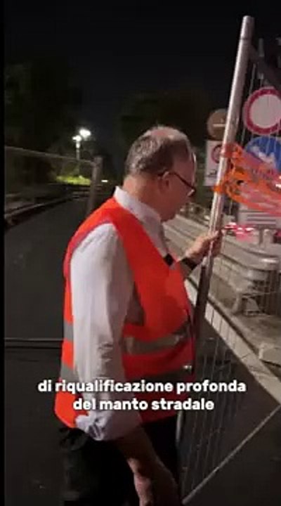 Roma: Tangenziale est riaperta in anticipo, il sindaco Gualtieri mostra i lavori stradali eseguiti