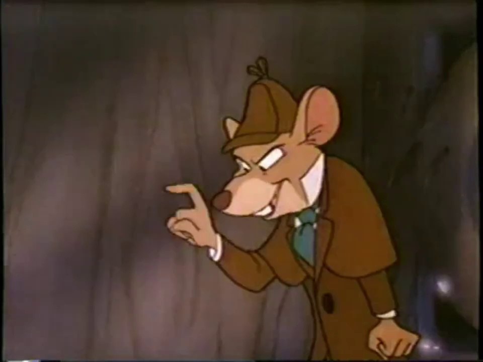 The Great Mouse Detective, but it's only Basil of Baker Street [VHS Capture]