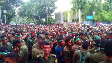 আনসারদের চাকুরী জাতীয় করণের সেদিনের আন্দোলন কেমন ছিলো?