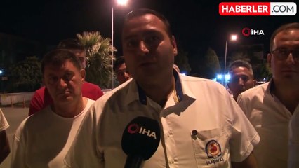 Otobüsün farından rahatsız olan baba-oğul, şoförü darp etti... O anlar kamerada