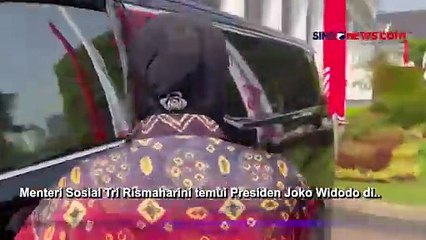Usai Maju di Pilkada Jatim, Risma Temui Jokowi di Istana Pagi Ini