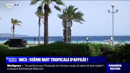 Une 55e nuit tropicale consécutive: à Nice, le thermomètre n'est pas retombé sous les 20°C depuis le 6 juillet