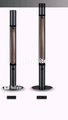 Electric Outdoor Patio Heater, 1200W Outdoor_Indoor Infrared Heater Ruby Heating Tube, Tip-ove