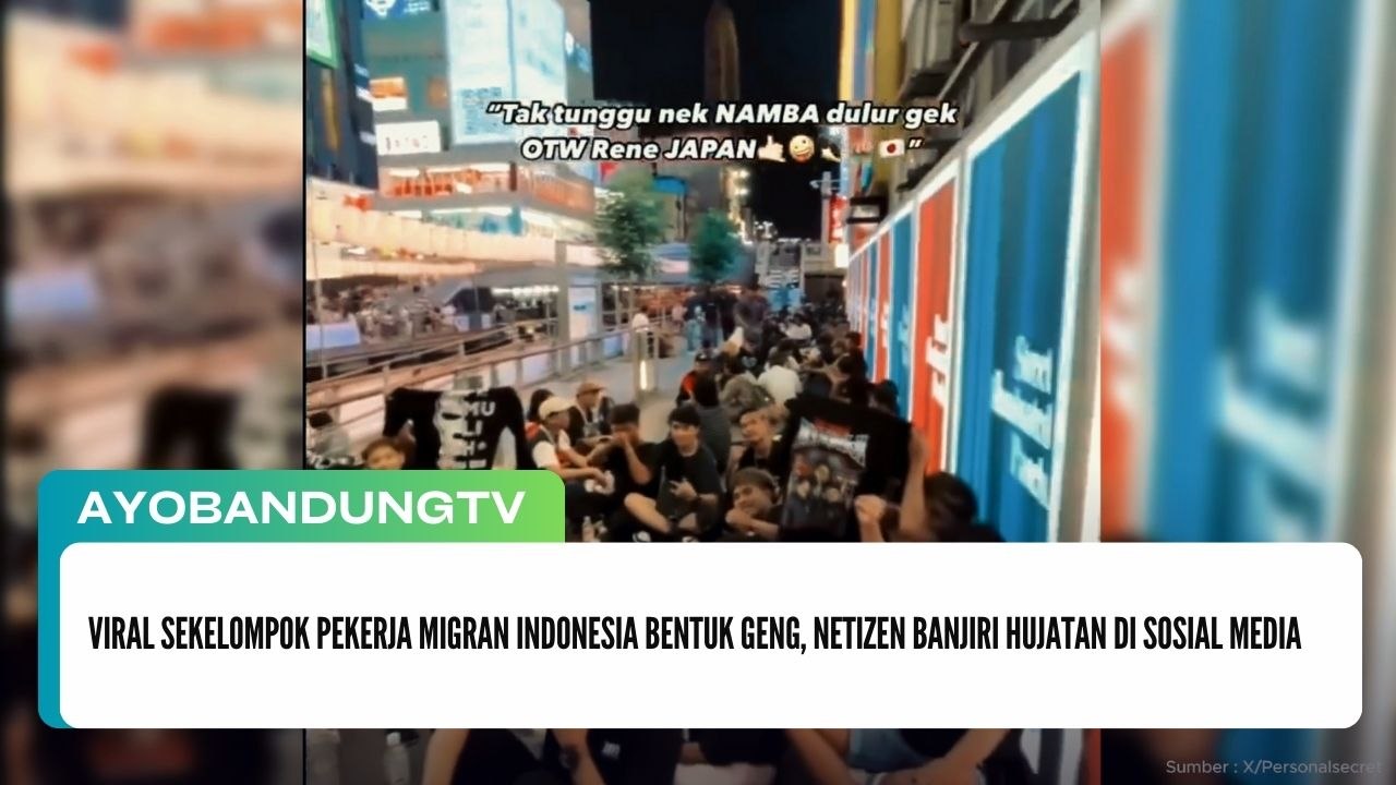 Viral Sekelompok Pekerja Migran Indonesia Bentuk Geng, Netizen Banjiri Hujatan di Sosial Media