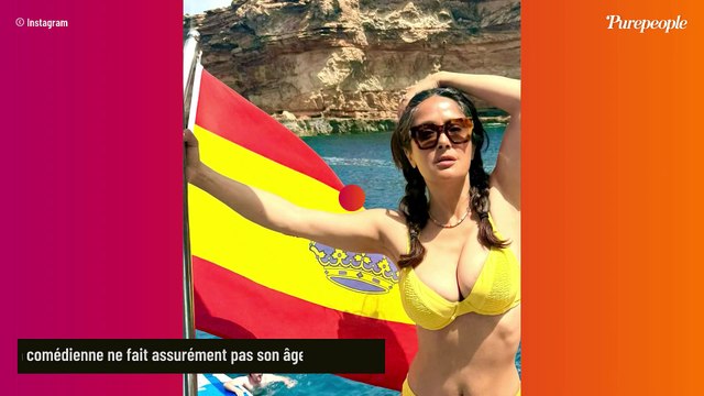 Salma Hayek fête ses 58 ans mais en paraît 20 de moins ! Ses étonnants secrets beauté... et en plus ils sont gratuits !