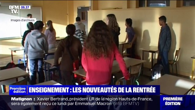 Groupes de niveau, uniforme, téléphone portable...Les nouveautés de cette rentrée scolaire 2024