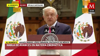 "A finales de este año seremos autosuficientes en gasolinas, diésel y turbosina", afirma AMLO