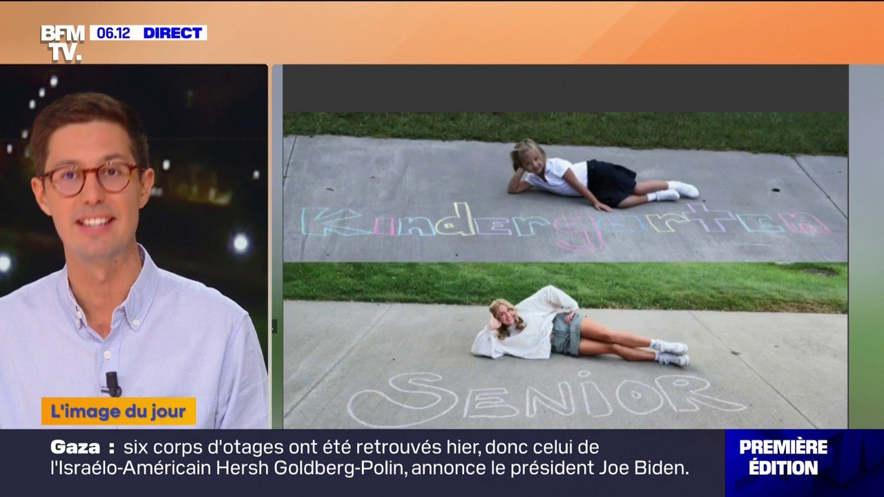 Un père filme sa fille à chaque rentrée scolaire depuis la maternelle