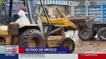 Lluvias provocan inundaciones y el desbordamiento de un río en Tejupilco, Edoméx