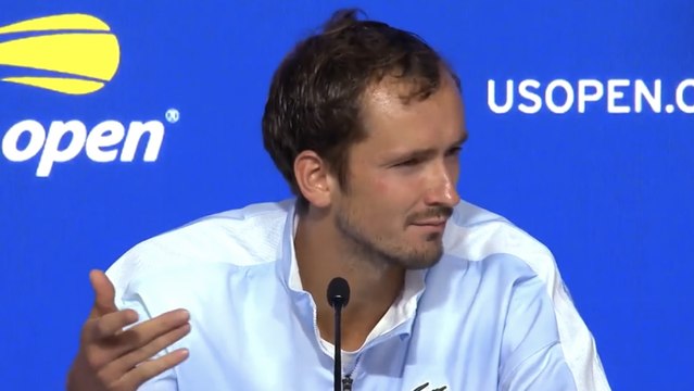 Tennis - US Open 2024 - Daniil Medvedev: “I felt like I was in an Italian restaurant!”
