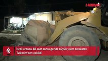 İsrail ordusu 48 saat sonra geride büyük yıkım bırakarak Tulkerim'den çekildi