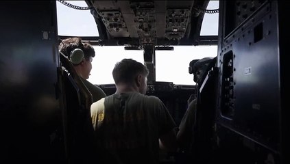 Thrilling Adventure- Trio's Sky-High Journey Amidst the Wilderness -️-