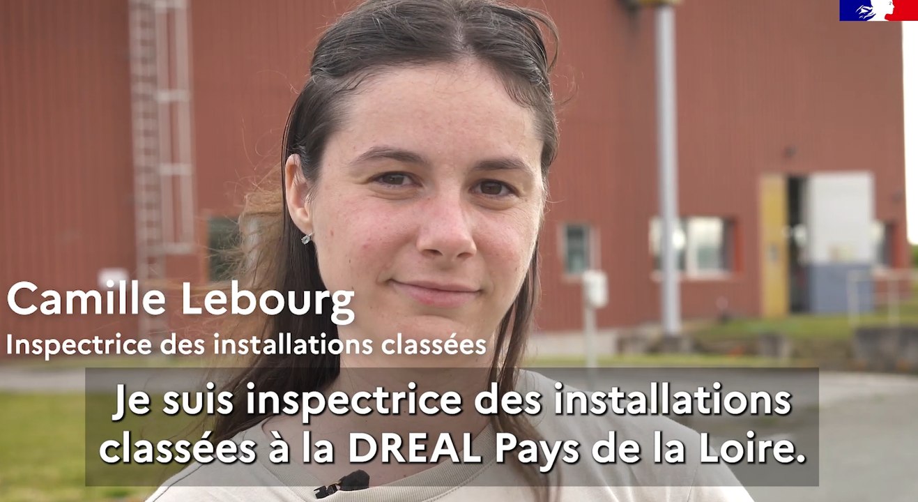 Portrait métier de Camille Lebourg, DREAL Pays de la Loire