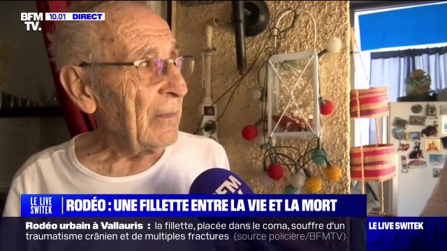 Fillette percutée lors d'un rodéo urbain: un habitant de la rue où s'est produit l'accident témoigne