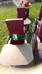 Some of the wheelchairs from our workshop