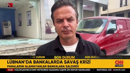 Video Haber | BANKALAR TAŞLANDI! Lübnan ekonomisine bir darbe daha!