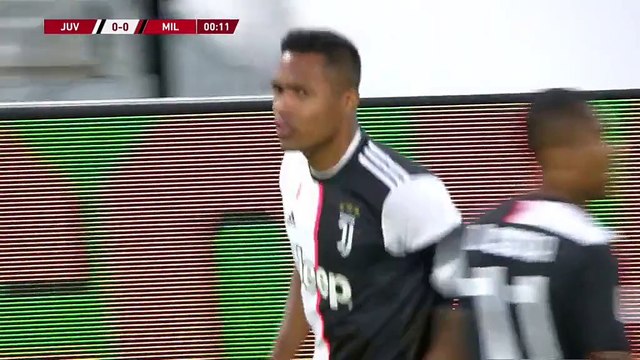 Juventus FC vs. AC Milan 2019/20 Coppa SF - 1.Half