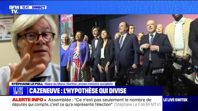 Stéphane le Foll (ancien ministre socialiste): Il faut engager une autre méthode pour gouverner la France