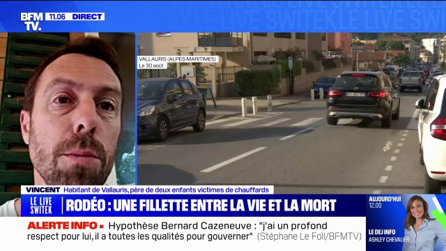 Fillette percutée lors d'un rodéo urbain: J'entends très régulièrement des motos qui font du rodéo , raconte un habitant de Vallauris