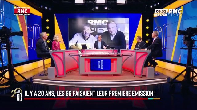L’émission « Les Grandes Gueules » sur RMC a fêté ce matin leurs 20 ans d’antenne avec Alain Marschall et Olivier Truchot à la présentation depuis le 1er jour