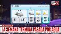 La semana termina pasada por agua en la ciudad... ¿llega la tormenta de Santa Rosa?