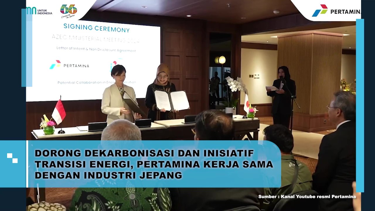 Dorong Dekarbonisasi dan Inisiatif Transisi Energi, Pertamina Kerjasama Dengan Industri Jepang