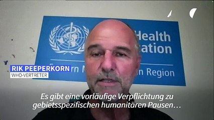 Gaza: Israel stimmt "humanitären Pausen" für Polio-Impfungen zu