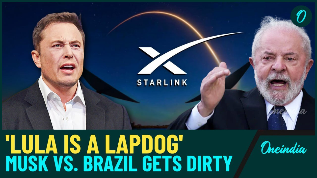 VIDEO| Brazil Freezes Starlink Accounts: Elon Musk Insults Lula As Brasília Tightens Grip on X