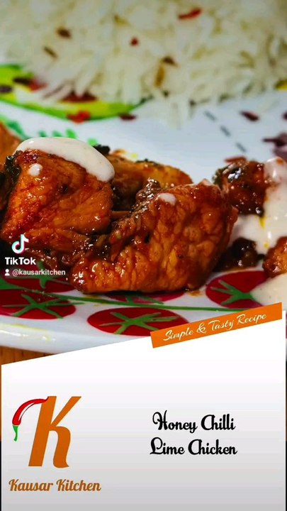 Honey Chilli Lime Chicken