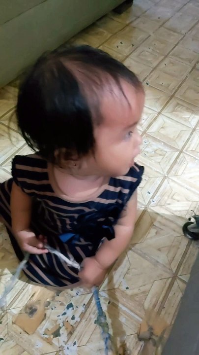 Rope.. playing time my Niece while pulling the rope..