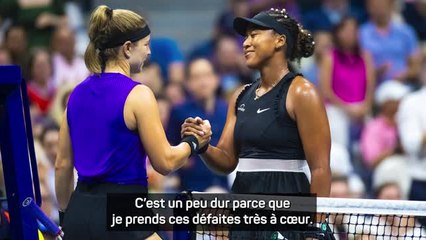 US Open - Osaka : “Mon cœur meurt à chaque fois que je perds”