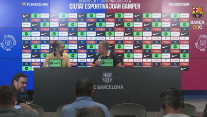 Télécharger la video: RUEDA de PRENSA de HANSI FLICK | FC BARCELONA vs REAL VALLADOLID