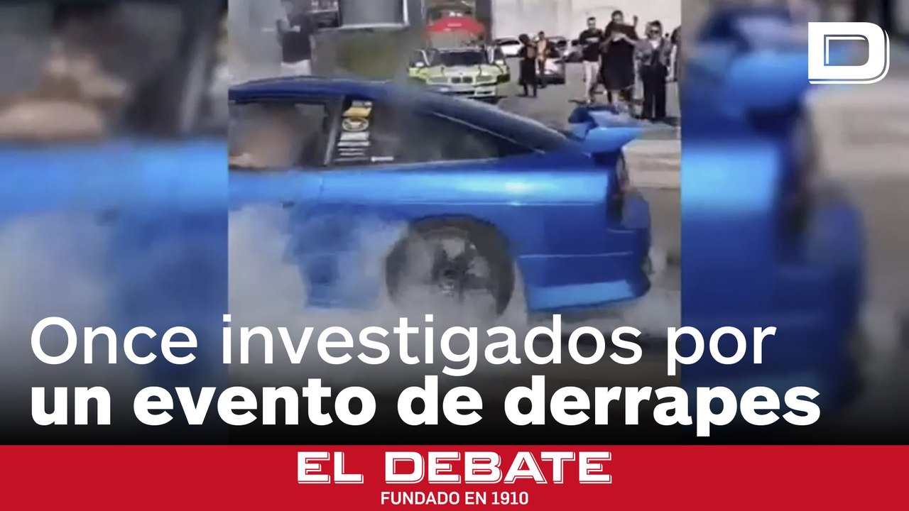 Investigadas once personas por participar en un concurso de derrapes en Lugo