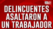 Delincuentes asaltaron y atacaron ferozmente a trabajador cuando salía de su casa