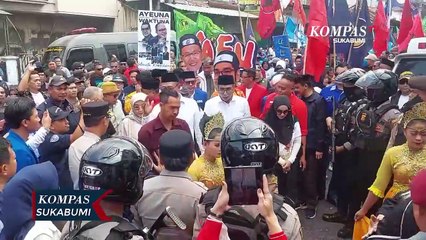 Ayep Zaki Dan Bobby Maulana Daftar Ke KPU Kota Sukabumi
