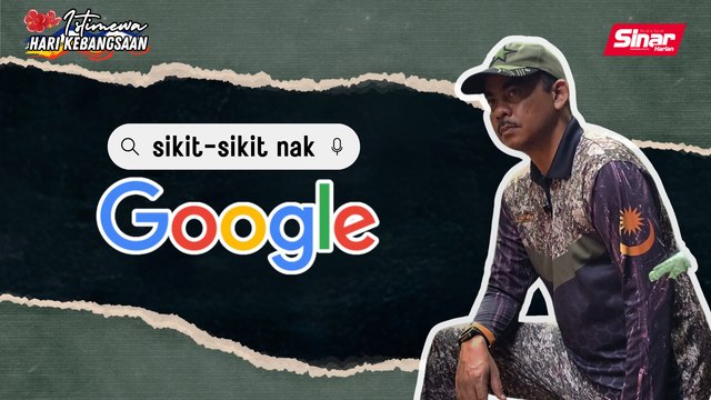Borak Santai: Sikit-sikit nak Google bersama Tuan Hutan