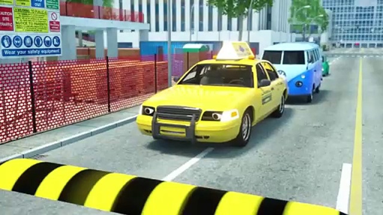 Police Officer Song - Giant speed bump on the road - Baby Nursery Rhymes & Kids Songs