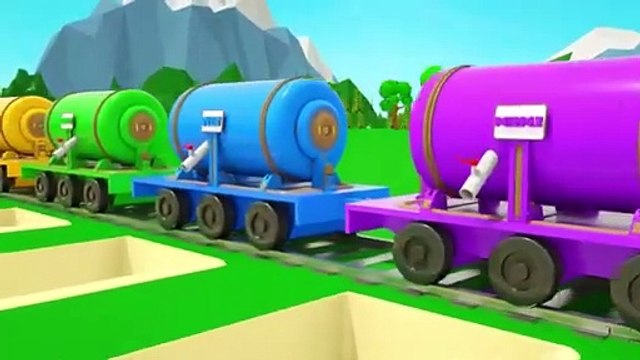 Five Little Monkeys - Learning car colors with a soccer ball - Baby Nursery Rhymes & Kids Songs