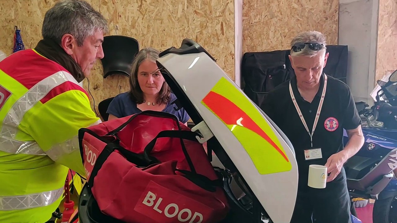 Highlands and Islands Blood Bikes interview