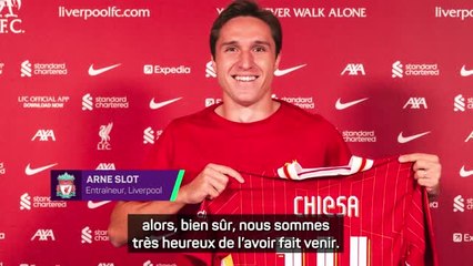 Liverpool - Slot pas inquiet concernant les blessures de Chiesa