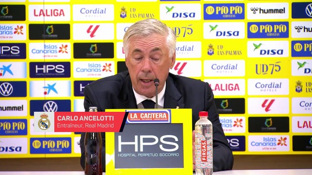 Ancelotti : “Notre jeu est lent”