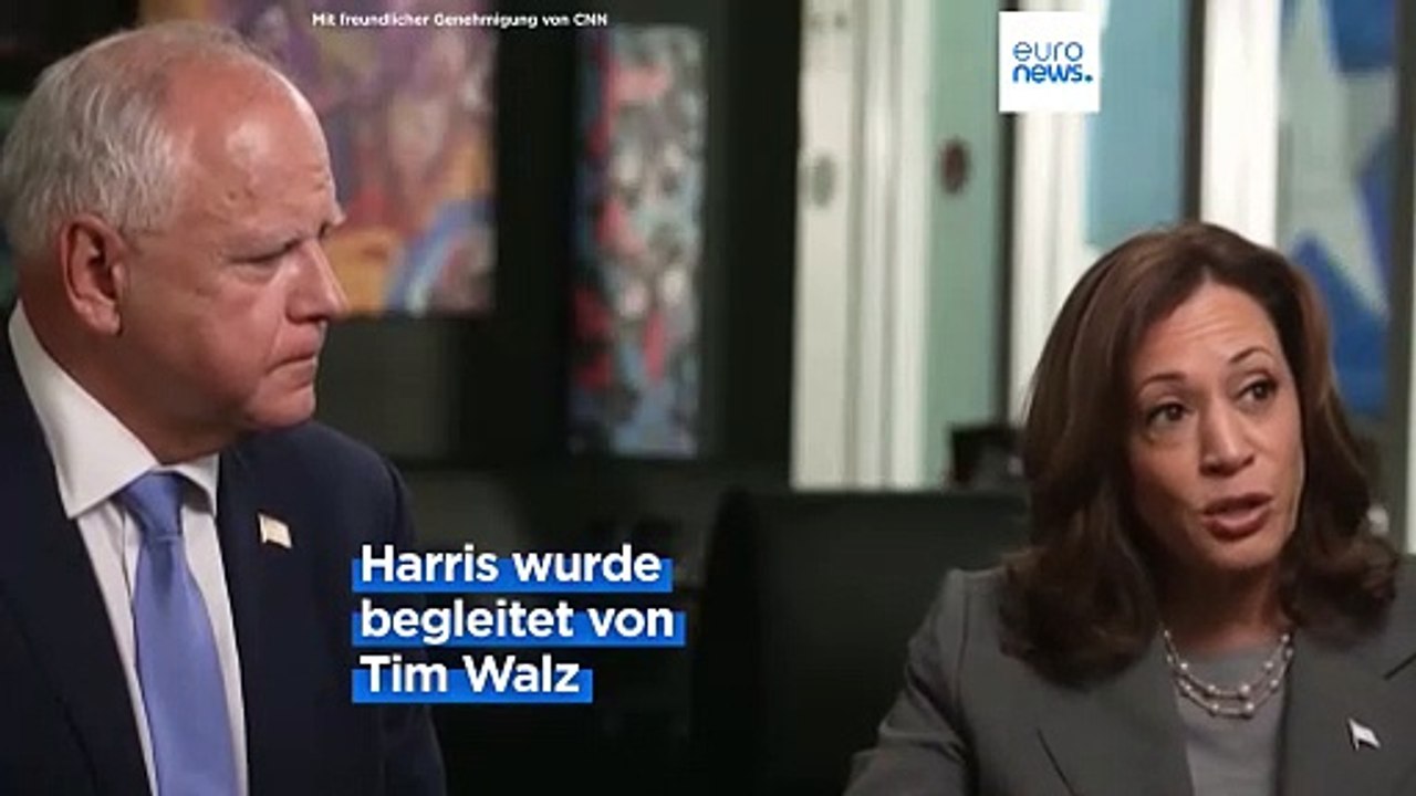 CNN-Interview: Kamala Harris spricht über wichtige Themen