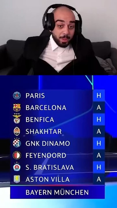 Le groupe de la mort pour le PSG  Encore une fois  LIEN DE MON TWITCH EN BIO pour parler foot ensemble ! 