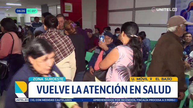​Se restablece la atención en hospitales cruceños y confirman incremento salarial para más de 400 trabajadores de salud