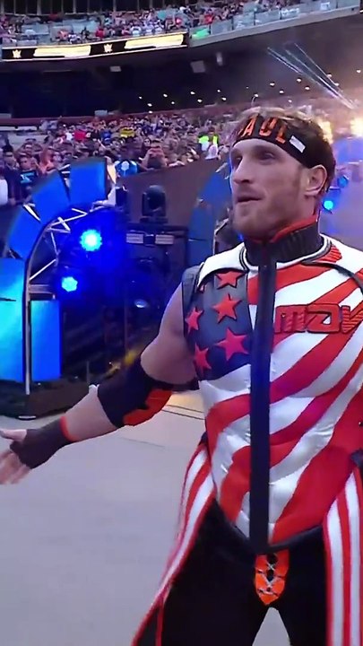 Logan Paul brings Machine Gun Kelly to _summerslam