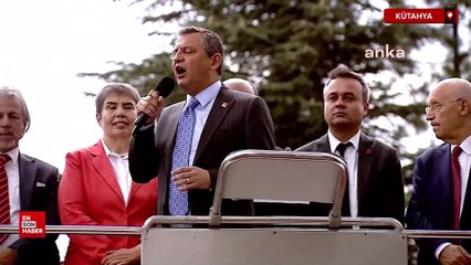 CHP Genel Başkanı Özel 30 Ağustos etkinlikleri için Kütahya'da