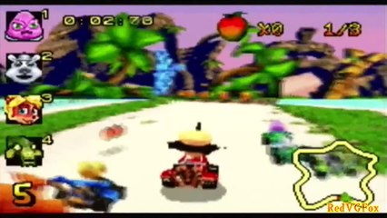 Crash Nitro Kart (GBA) - Gameplay