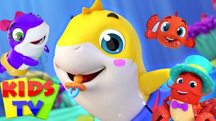 New Baby Shark Song | Mommy Shark | Five Little Sharks | More Nursery Rhymes & Baby Songs - Kids Tv