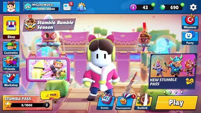 Stumble Guys Gameplay (Android/IOS) [No Commentary]