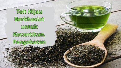 Teh Hijau Berkhasiat untuk Kecantikan Kulit hingga Pengobatan dan kesehatan secara umum